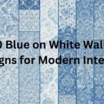 Top 10 Blue on White Wallpaper Designs for Modern Interiors