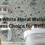 Blue on White Floral Wallpaper: A Timeless Choice for Bedrooms